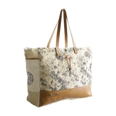 Myra Bag Parabola Large Weekender Suitcase Tote Market Bag - Image 1 of 4