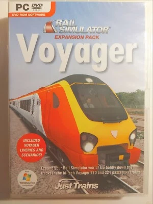Voyager Rail Simulator Expansion Pack  PC DVD ROM - Brand New & Sealed, FreePost - Image 1 of 2