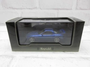 1:43 Kyosho Howsakt Mazda RX-7 Type R Bathurst FD3S 2001 Blue Model Car - Picture 1 of 8
