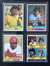 1976 Topps Baseball Cards Pick A Player Card #400-660 Complete your Set SHIP $1