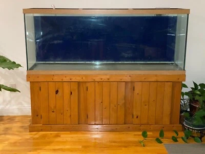 ~160 Gallon Fish Tank Good Condition Glass Tank Freshwater/Saltwater - Image 1 of 4