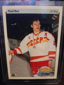 1995-96 Upper Deck Young Guns #214 Pavel Bure 5th Anniversary Young Guns - Picture 1 of 2