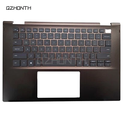 Novo apoio para as mãos Dell Inspiron 14-7000 7405 2 em 1 com teclado retroiluminado (marrom) 14" - Imagem 1 de 4
