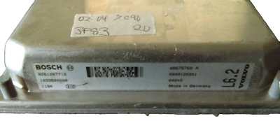 0261207712 Volvo XC90 2002-2004 ecm ecu ordenador Foto 1 de 2