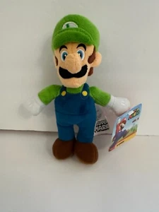 New with Tags ā Luigi 8" Plush ā World of Nintendo Super Mario Bros š®š - Picture 1 of 3