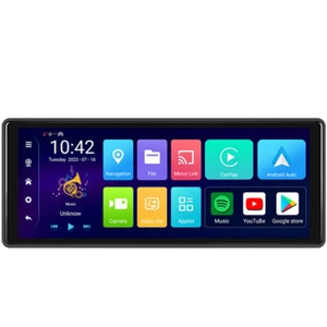 Touch Screen Car GPS Stereo Radio Audio Wireless CarPlay Auto Monitor Portable - Picture 1 of 16