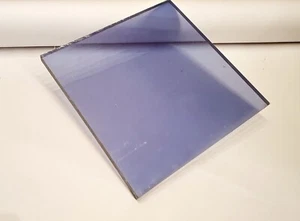 Transparent PVC Platte Zuschnitt 289x284x15mm Kunststoff Stärke 15 mm RestStück - Bild 1 von 2