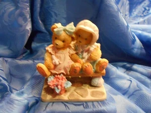 ENESCO- 1992 P.HILLMAN CHERISHED TEDDIES TRACIE & NICOLE # 911372 - Picture 1 of 5