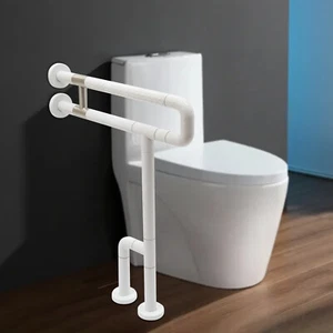 Toilet Grab Bars Tub Rail Safety Handrails Handicap for Bathroom Hand Grips - Picture 1 of 22
