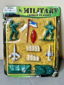 Megatoys MILITÄR 10-TEILIGES KAMPFSPIELSET KUNSTSTOFF SPIELZEUGSOLDATEN SET - NEU VERSIEGELT - Bild 1 von 5