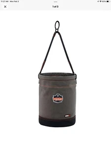 New(other) Arsenal 5960 Large Canvas Hoist Bucket D-Rings Tool Bag Brown - Picture 1 of 8