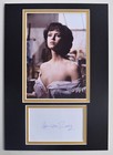 Gabrielle Drake Signed Autograph A4 photo mount display TV UFO Sci-Fi COA AFTAL