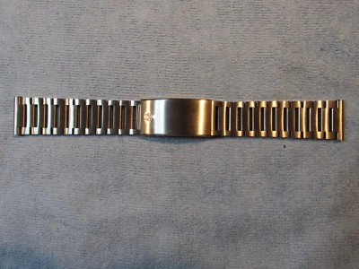 NOS Accutron 'IRON MAN' Stainless Steel WATCH BRACELET 17mm 18mm 19mm 11/16  - Image 1 of 4