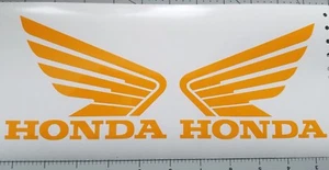 Motorcycle helmet decals. Wing tank decal. Not OEM. Oracal 651 vinyl. Fits Honda - Picture 1 of 20