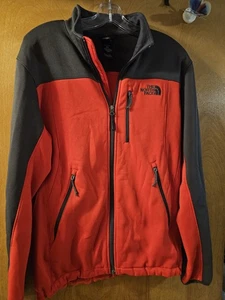 Giacca uomo Northface rossa e nera, media, 100% poliestere 3 stagioni calda #100 - Foto 1 di 5