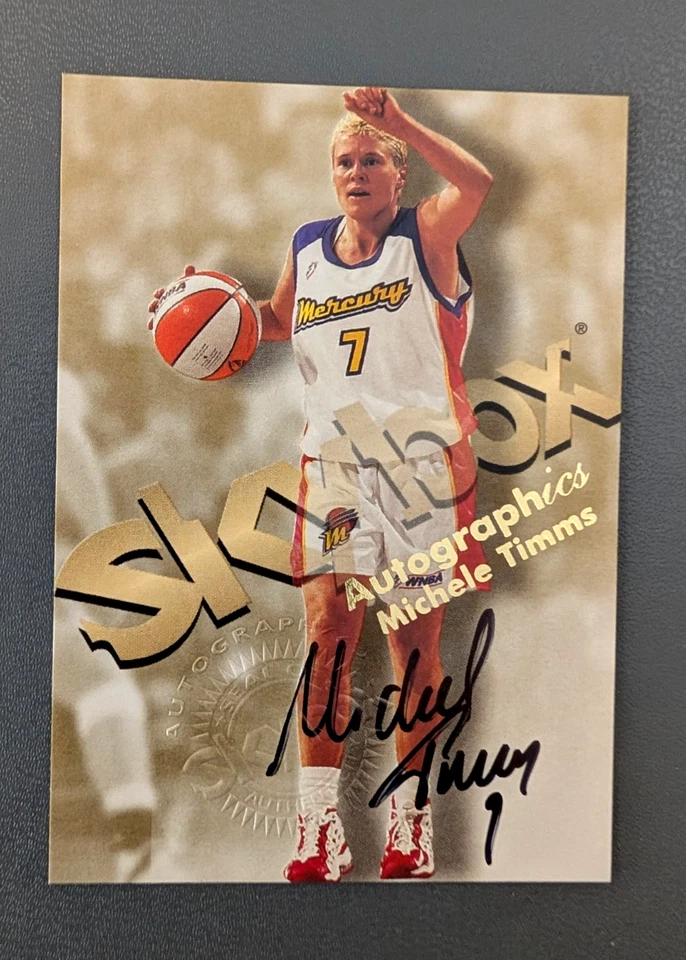 1999 HOOPS AUTOGRAPHICS MICHELE TIMMS AUTO MINT - Image 1 of 1