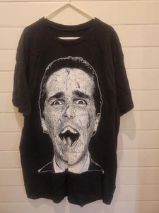 American Psycho Shirt Mens Large Black Horror Patrick Bateman T Shirt - Picture 1 of 5
