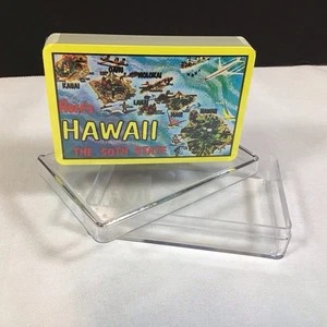 Tarjetas de juego Here’s Hawaii The 50th State en estuche rígido de plástico NUEVO SELLADO - Imagen 1 de 4