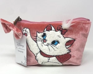NEW Loungefly Disney The Aristocats Marie Velvet Cosmetic Makeup Bag EXCLUSIVE - Picture 1 of 10