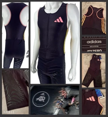 adidas Pro Elite Rheon Sleeveless Speedsuit. Men’s Medium (IN1132) - Image 1 of 4