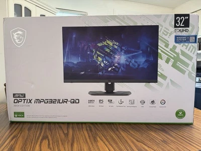 MSI Optix MPG321UR-QD Xbox Edition - 32" 4K Monitor - 144Hz G-Sync - HDR 600 - Image 1 of 4