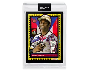 2020 TOPPS PROJECT 2020 #266 ROBERTO CLEMENTE - BY EFDOT - Picture 1 of 2