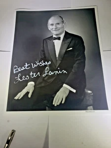 Lester Lanin Signed 8"x10" Photo - Picture 1 of 7
