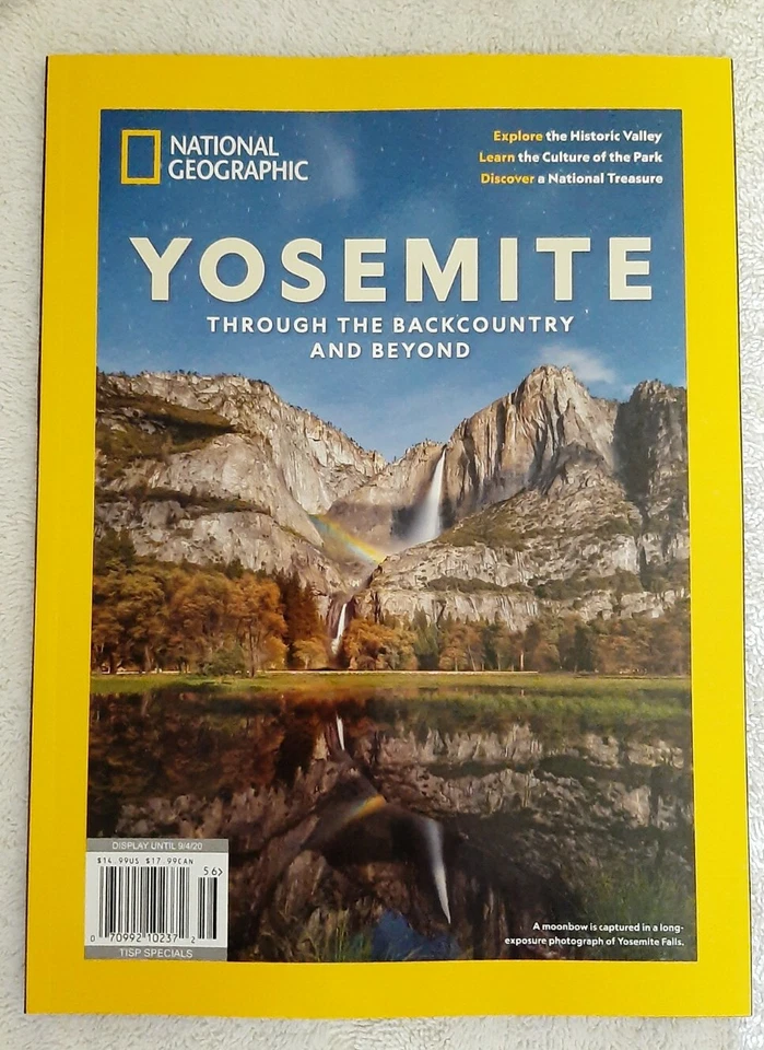 National Geographic Special Pub. Magazine Yosemite Through The Backcountry Foto 1 de 1