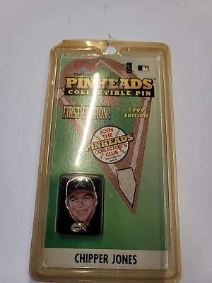 1999 PINHEADS Chipper Jones Pin Fist Edition NIP - Image 1 of 2