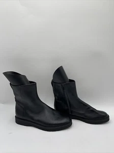 Women’s Vince Holland Leather Boot Black Size 8.5M/39 - Picture 1 of 5