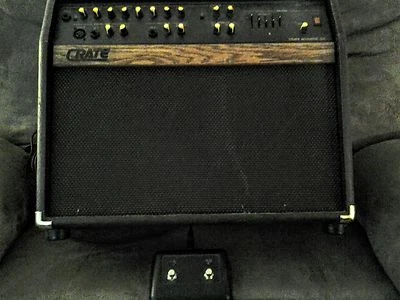 REBAJADO... ¡OTRA VEZ!   ¡Amplificador de guitarra acústica Super Clean Crate CA 125! Foto 1 de 4