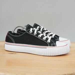 PF Flyers Center Lo Womens Size 6 Shoes Black White Low Top Casual Sneakers NEW - Picture 1 of 9