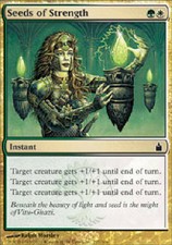 SEEDS OF STRENGTH Ravnica MTG Magic the Gathering Cards DJMagic