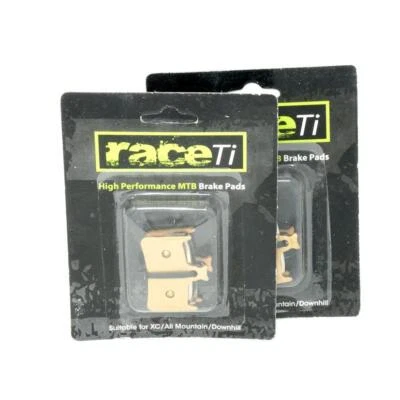 Hope E4 Sintered Two Pairs Metal Metallic Disc Brake Pads shoe hydraulic raceTi - Image 1 of 2