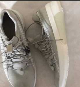 Mark Nason Modern Jogger Mens Cream Beige Mesh Low Top Sneakers Shoes Size 9.5 - Picture 1 of 6