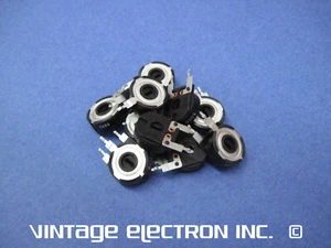 (10) ISKRA Linear Trim Pot (Variable Resistor): 500 Ohm 20% (Vertical PC Mount) - Picture 1 of 12