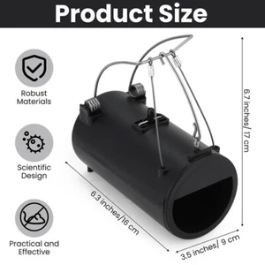 New Gopher Trap Tunnel Mole Traps Outdoor Rodent Rat Bait Box Bait Stations - Picture 1 of 10