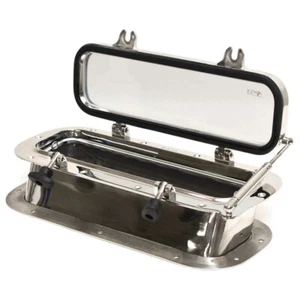 Ventana rectangular barco barco hombre LS-A7091A275 | 14 5/8 x 3 5/8 pulgadas - Imagen 1 de 7