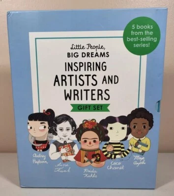 Little People, BIG DREAMS Inspiring Artists And Writers Five Book Gift Set - Image 1 of 4