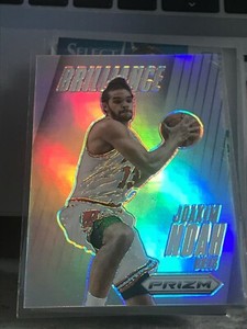  2013-14 Panini Prizm Brilliance silver Prizms #15 Joakim Noah bulls! kc21 