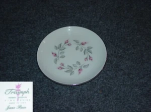Homer Laughlin June Rose 4 Bread and Butter Plates - Picture 1 of 1