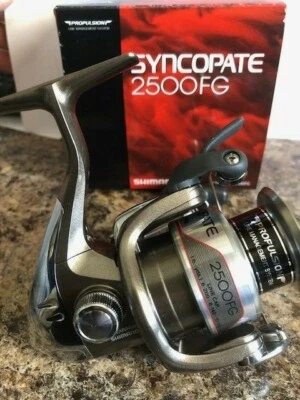 Shimano Syncopate SC-2500FG Spinning Quick Fire Fishing Reel -Front Drag Control - Image 1 of 4