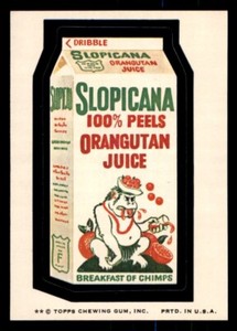 1974 Topps Wacky Packages Series 7 #6 Slopicana Juice NM/MT *d2