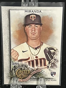JOSE MIRANDA--2022 TOPPS--ALLEN & GINTER---ROOKIE----TWINS--FREE SHIPPING - Picture 1 of 2