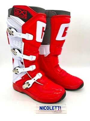 STIVALI GAERNE GX1  EVO WHITE  RED - Immagine 1 di 4