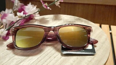 NUEVO CON ETIQUETAS GAFAS DE SOL FOSTER GRANT MAXBLOCK Marrón Estilo Wayfar PJ 85 ROJO Lente Espejo Foto 1 de 4