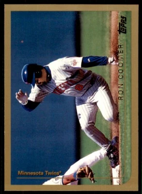 1999 Topps Baseball Card Ron Coomer Minnesota Twins #344 - Image 1 of 2