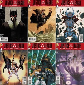 JUSTICE LEAGUE Gods and Monsters SET #1 2 3 Batman Wonder Woman DC Comics 1st - Picture 1 of 1