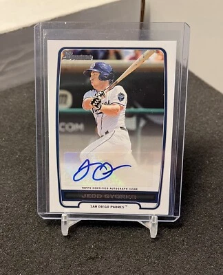 Jedd Gyorko 2012 Bowman card BPA-JG San Diego Padres rookie autograph - Image 1 of 2