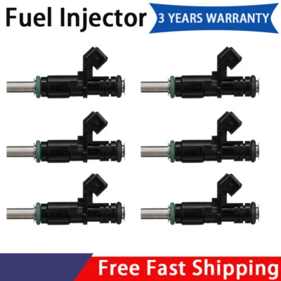 Inyector de combustible 6 piezas 1353753163 para BMW 525I 525XI 530I 530XI 2006 2007 3,0 L L L6 Foto 1 de 4